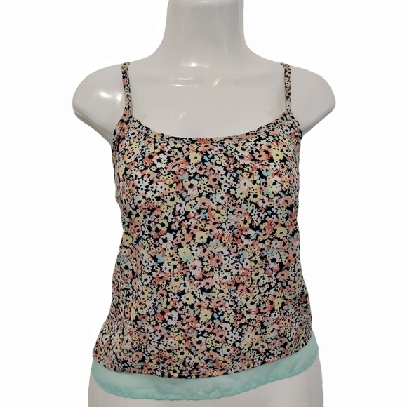 Charlotte Russe Tops - Charlotte Russe - Floral Spaghetti Straps Top